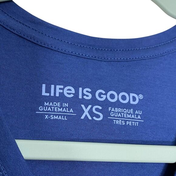 Lot of 2 Life Is Good T Shirt Womens XS Roses Jackie Mom Graphic Tee Beach NWT - Picture 5 of 16